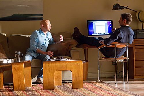 Charlie Runkle a Hank Moody